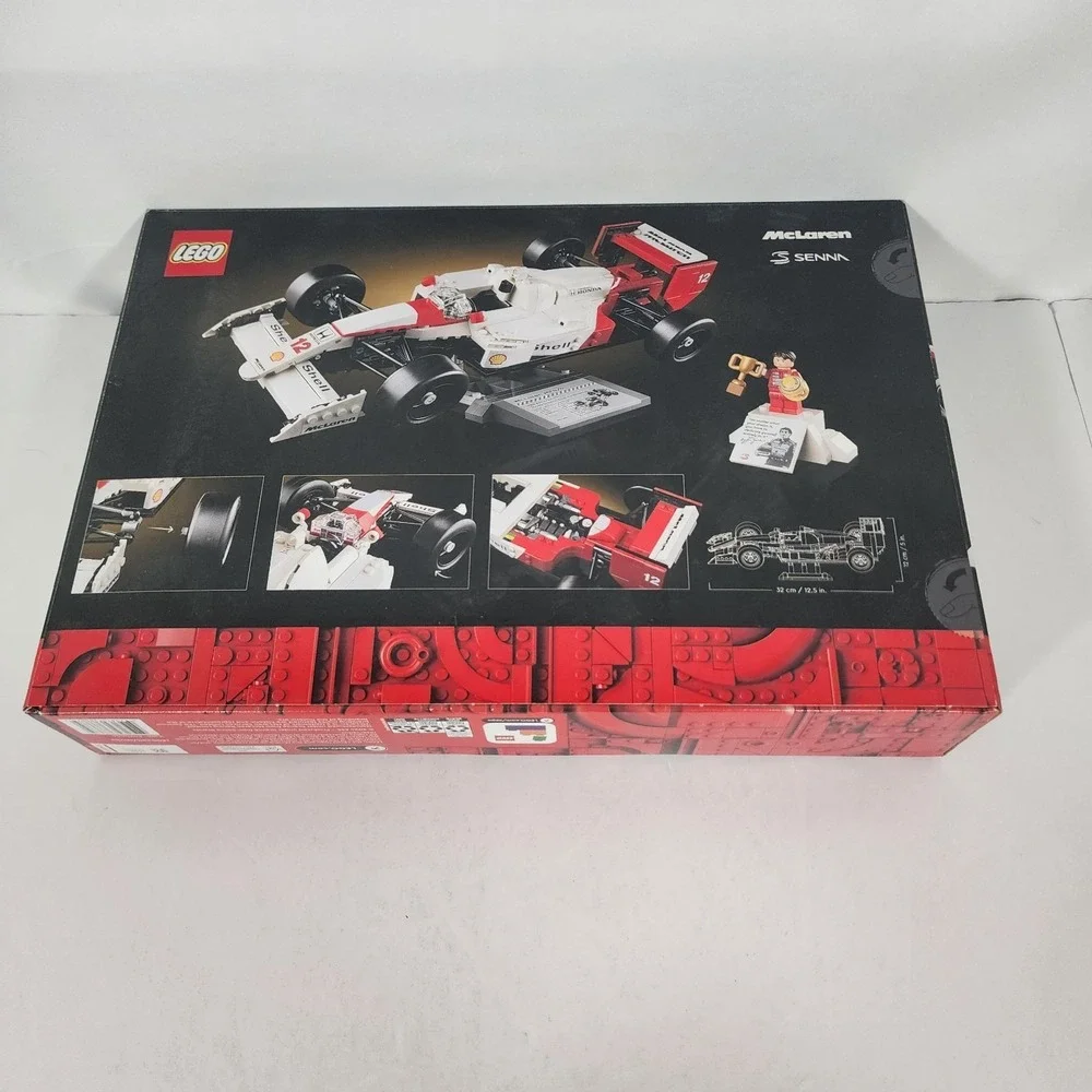 LEGO Icons 10330 McLaren MP4/4 & Ayrton Senna 693 Pcs NEW Sealed F1 Formula‎ 1